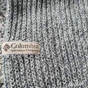 COLUMBIA Sweater Gray Cable KnitSize‎ XL